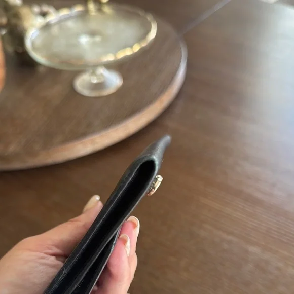 Salvatore Ferragamo Black Leather Wallet - Picture 7 of 11